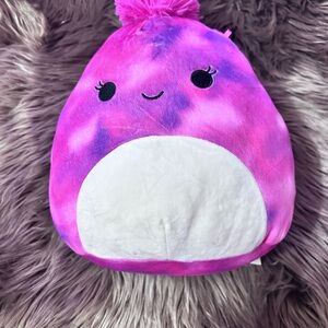 Pink and Purple Stuffed Animal Plush Toy